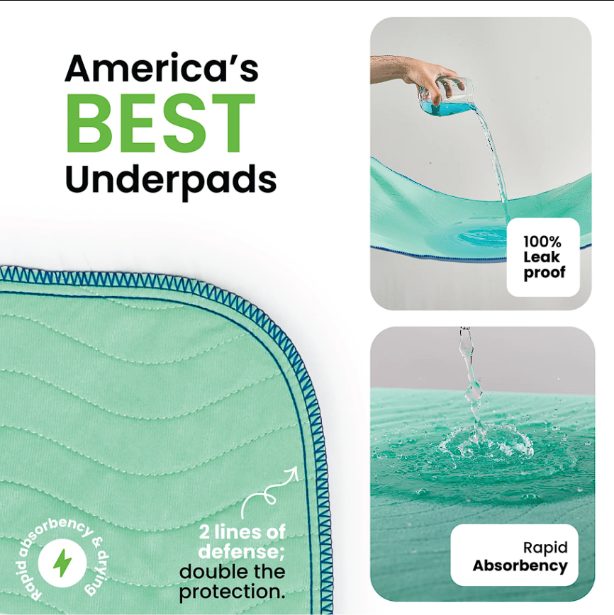EcoShield Washable Underpads